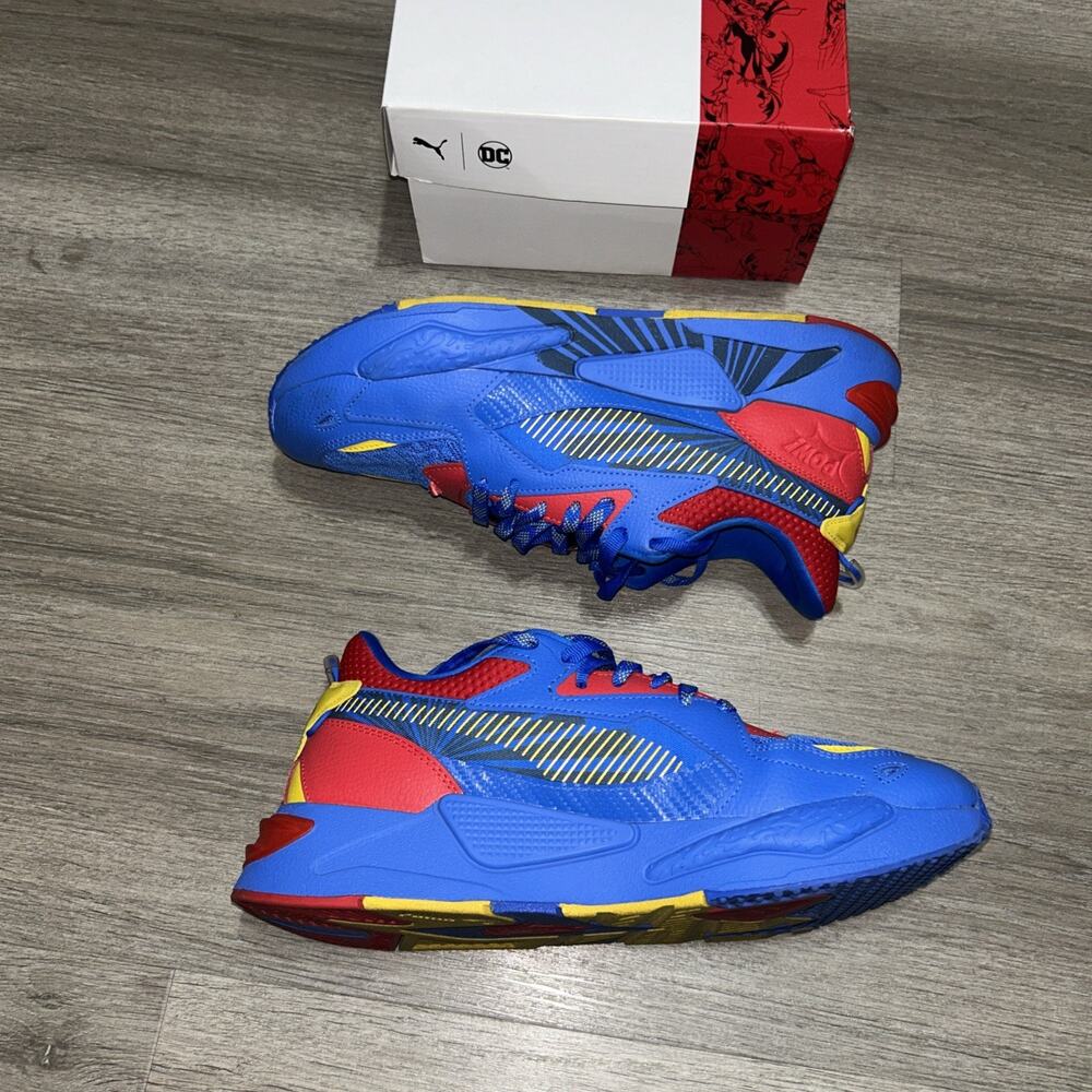 Puma RS-Z DC Justice League Superman Men’s Size 10.5 385820-01 - Picture 5 of 11
